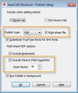 انتخاب Multi-sheet file و Include Hyperlinks